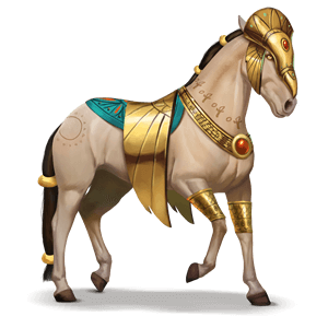 den gudomliga hästen horus