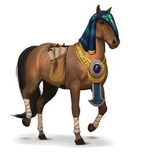 den gudomliga hästen thoth