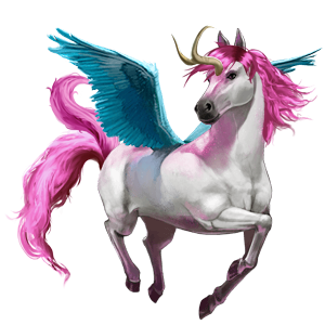 den gudomliga hästen bellahörning