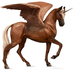 bevingad ridenhörning paint horse svart tovero