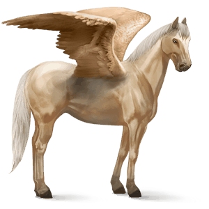ridpegasus curlyhäst fux