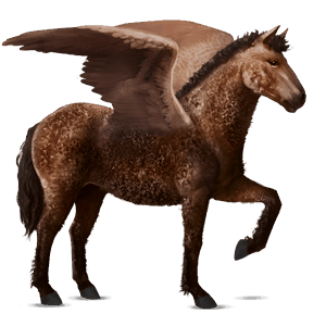 ridpegasus curlyhäst fux