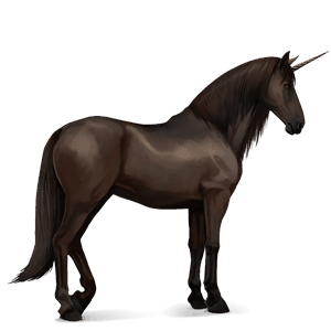 ridenhörning lusitano brun
