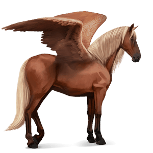 ridpegasus renrasig spansk häst linfux 
