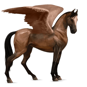 ridpegasus hannoveranare körsbärsbrun