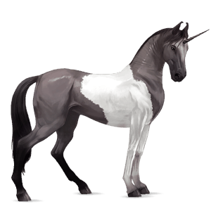 ridenhörning mustang brun