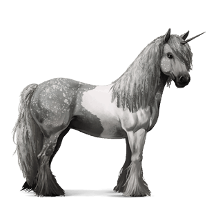 ridenhörning camargue avblekbar skimmel