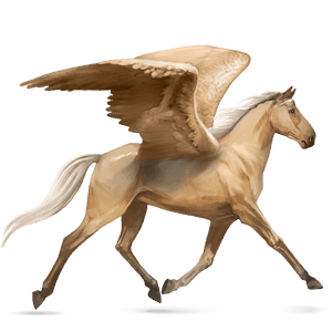 ridpegasus frieser svart