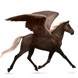 ridpegasus tennessee walker körsbärsbrun