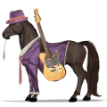 arbetshäst drumhorse brun