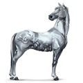 den gudomliga hästen silver
