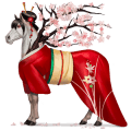 den gudomliga hästen sakura