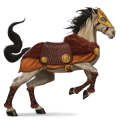 den mytologiska hästen slöngvir