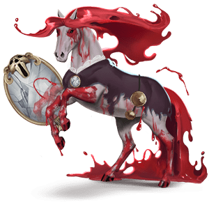 arbetshäst shirehäst svart