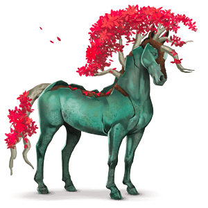 den gudomliga hästen bonsai
