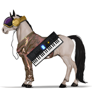 ridhäst lusitano brun