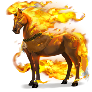 den gudomliga hästen mahuika