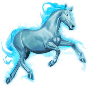 den gudomliga hästen vit dvärg