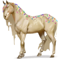 den gudomliga hästen vit choklad