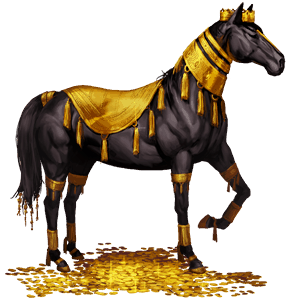 den mytologiska hästen krösus